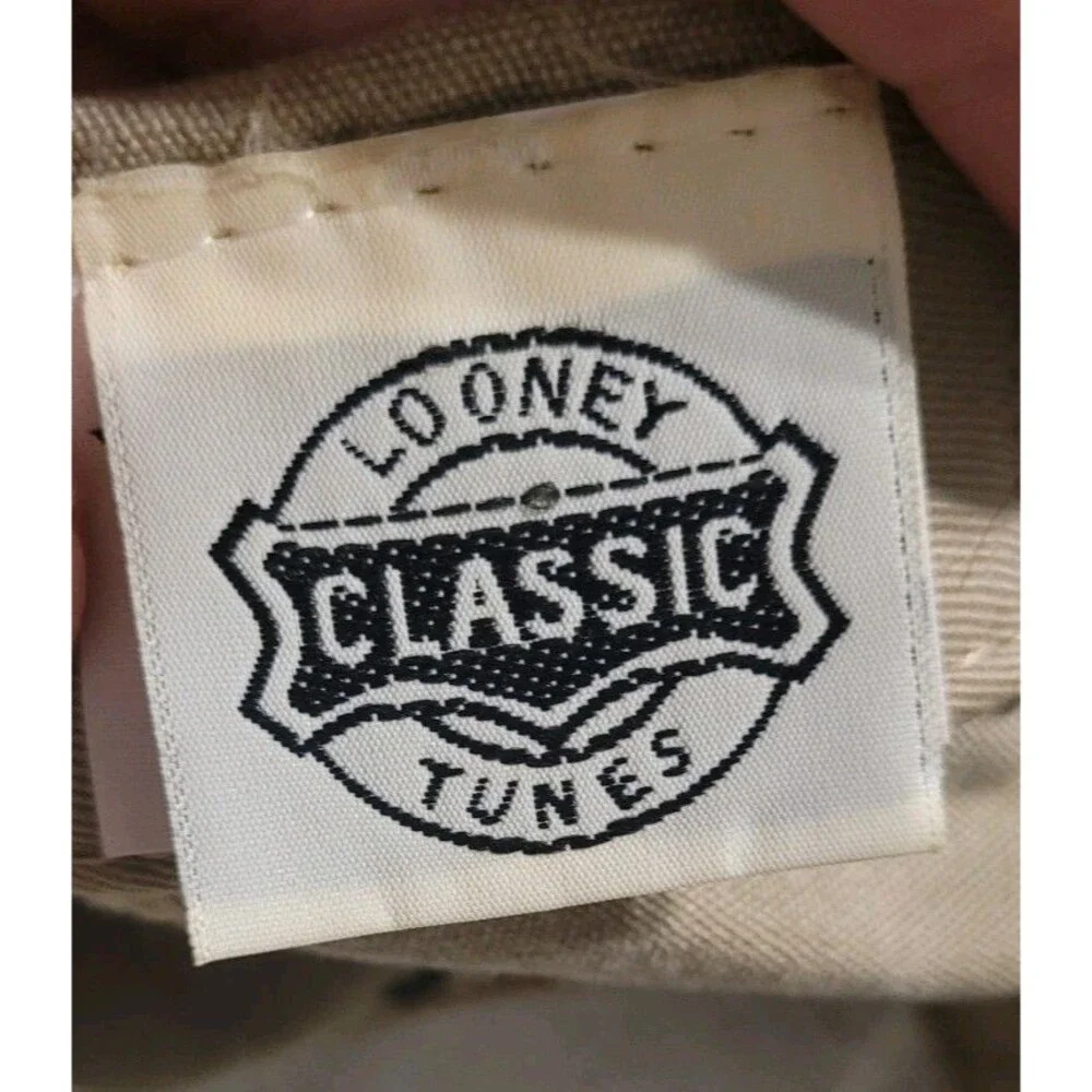 1991 Looney Tunes Hat Army Navy Air Force Cap American Flag Military Snapback